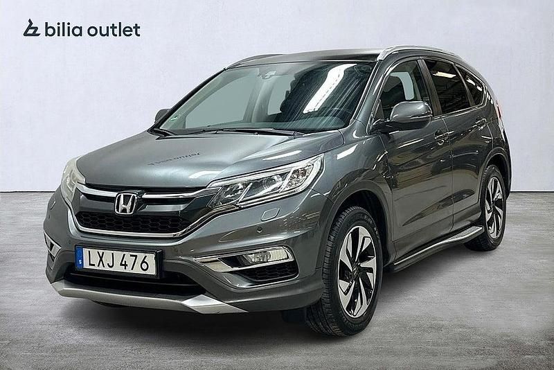 Grå Begagnad 2015 Honda CR-V Executive SUV | 154 900 kr (Bra pris) - Bild 1/3