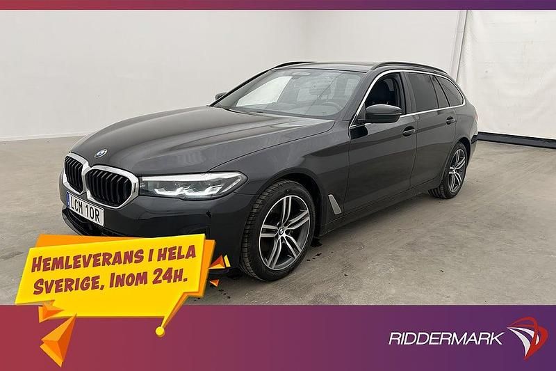 Begagnad BMW 520 190 HK (139 kW) 2021 Svart Kombi