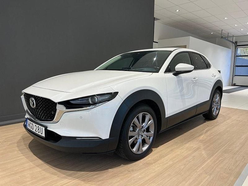 Vit Begagnad 2019 Mazda CX-30 SUV | 199 000 kr (Bra pris) - Bild 1/4