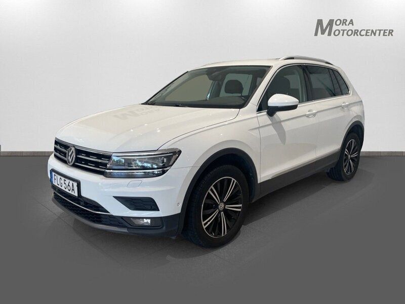Vit Begagnad 2020 VW Tiguan GT SUV | 299 000 kr (Marknadspris) - Bild 1/4