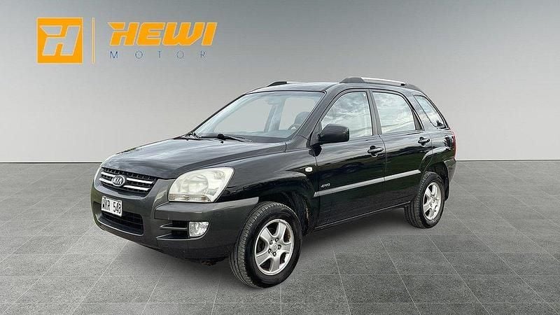Svart Begagnad 2004 Kia Sportage SUV | 19 800 kr (Marknadspris) - Bild 1/4
