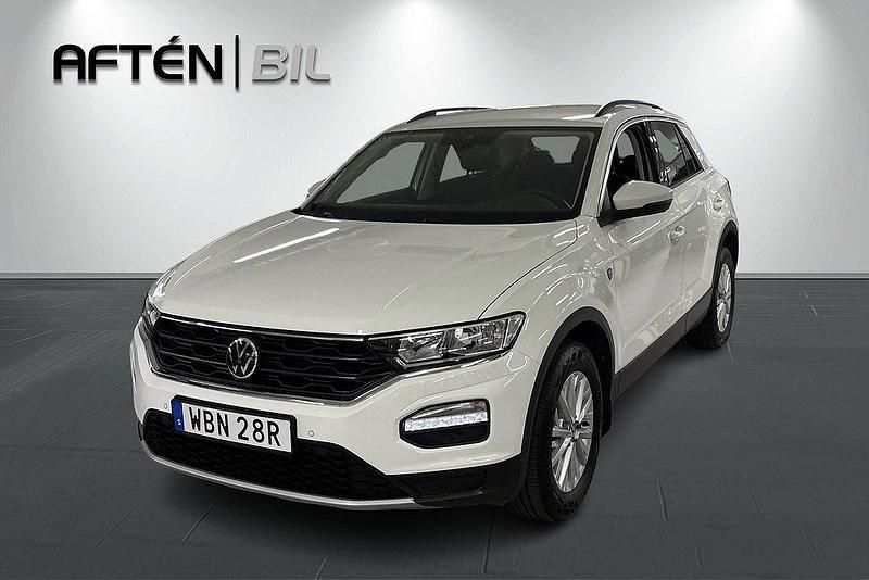 Vit Begagnad 2021 VW T-Roc SUV | 209 800 kr (Marknadspris) - Bild 1/3
