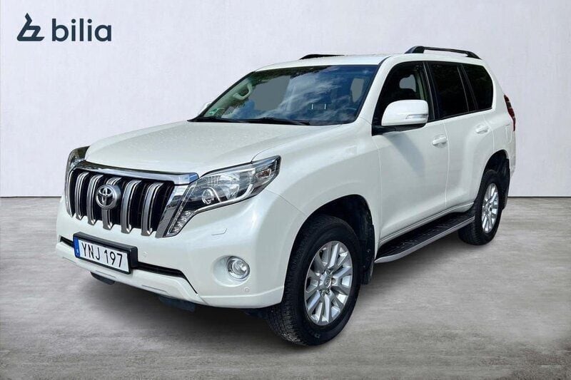 Vit Begagnad 2017 Toyota Land Cruiser SUV | 569 900 kr - Bild 1/3