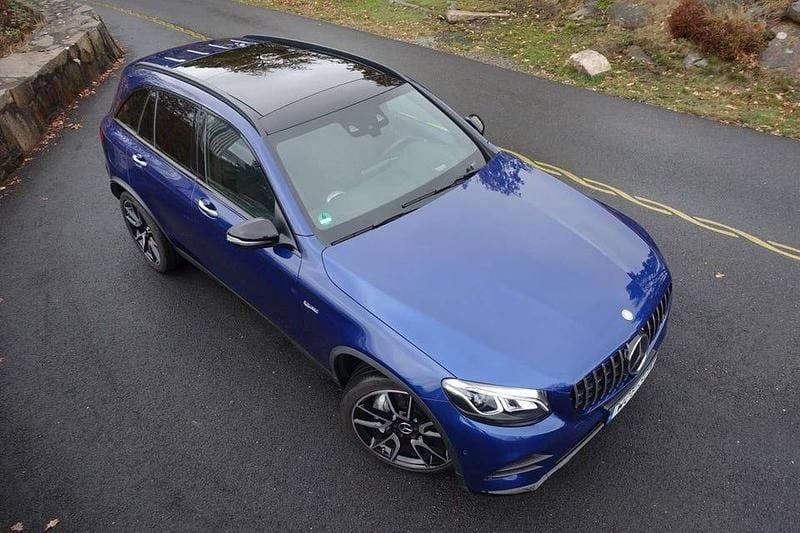 Begagnad Mercedes GLC43 AMG AMG 368 HK (270 kW) 2017 Blå SUV