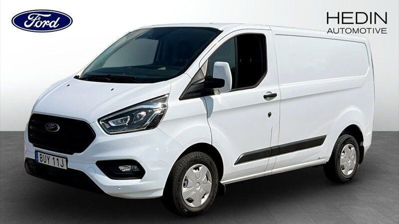 Vit (white) Begagnad 2021 Ford Transit Custom Trend Van | 209 900 kr (Superpris) - Bild 1/4