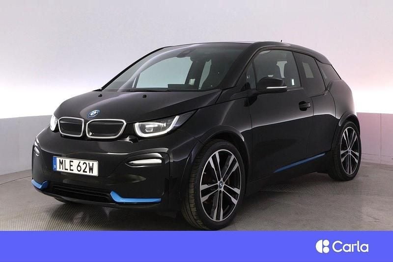 Svart Begagnad 2021 BMW i3 Comfort Edition Halvkombi | 244 900 kr (Bra pris) - Bild 1/4