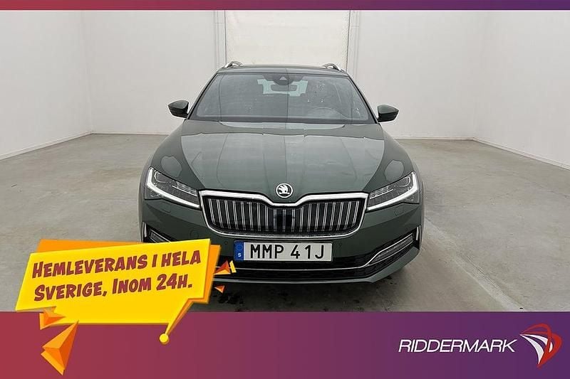Begagnad Skoda Superb LAURIN & KLEMENT 218 HK (160 kW) 2020 Grön Kombi