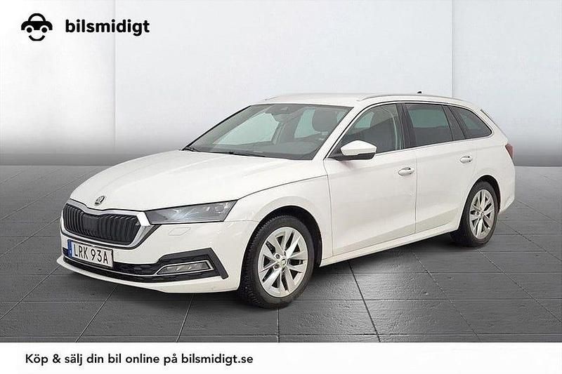 Begagnad Skoda Octavia Style 150 HK (110 kW) 2022 Vit Kombi