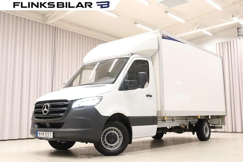 Vit Begagnad 2020 Mercedes Sprinter Van | 279 800 kr (Marknadspris) - Bild 1/4
