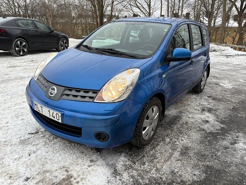 Begagnad Nissan Note 88 HK (64 kW) 2008 Halvkombi