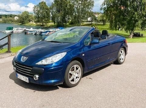 Blå Begagnad 2005 Peugeot 307 CC Cab | 33 000 kr (Marknadspris) - Bild 1/4