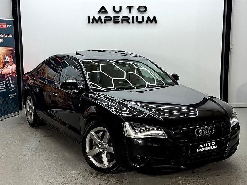 Svart Begagnad 2010 Audi A8 Sedan | 229 900 kr - Bild 1/4