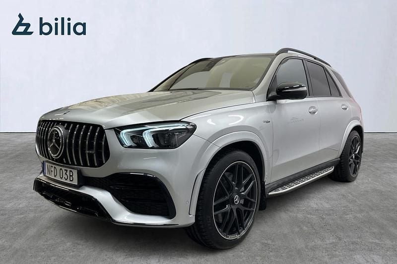 Silver Begagnad 2021 Mercedes GLE53 AMG AMG SUV | 819 000 kr (Bra pris) - Bild 1/4