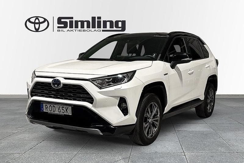 Vit Begagnad 2020 Toyota RAV4 Hybrid Style SUV | 329 900 kr (Marknadspris) - Bild 1/4