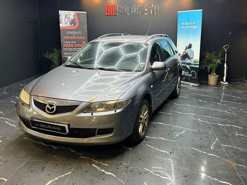 Grå Begagnad 2005 Mazda 6 Touring Kombi | 34 900 kr (Lite dyr) - Bild 1/4