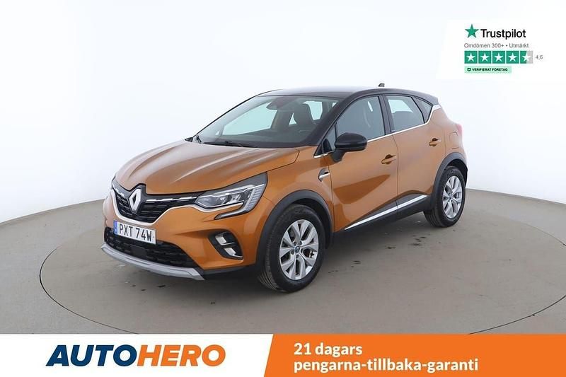 Orange Begagnad 2020 Renault Captur Intens SUV | 193 000 kr (Marknadspris) - Bild 1/4