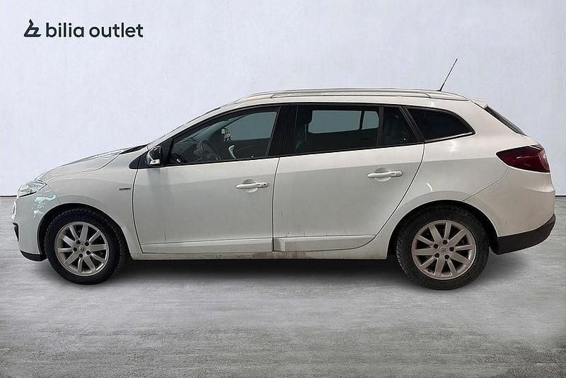 Begagnad Renault Mégane III 110 HK (80 kW) 2013 Vit Kombi