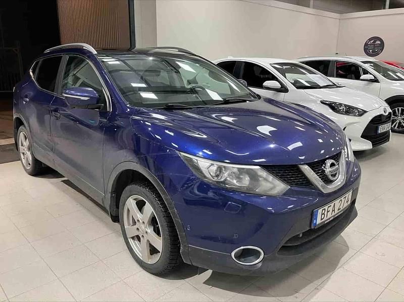 Blå Begagnad 2014 Nissan Qashqai SUV | 149 900 kr (Marknadspris) - Bild 1/1