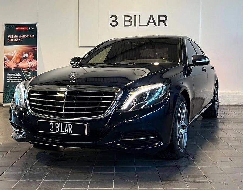 Begagnad Mercedes S500 456 HK (335 kW) 2014 Blå Sedan