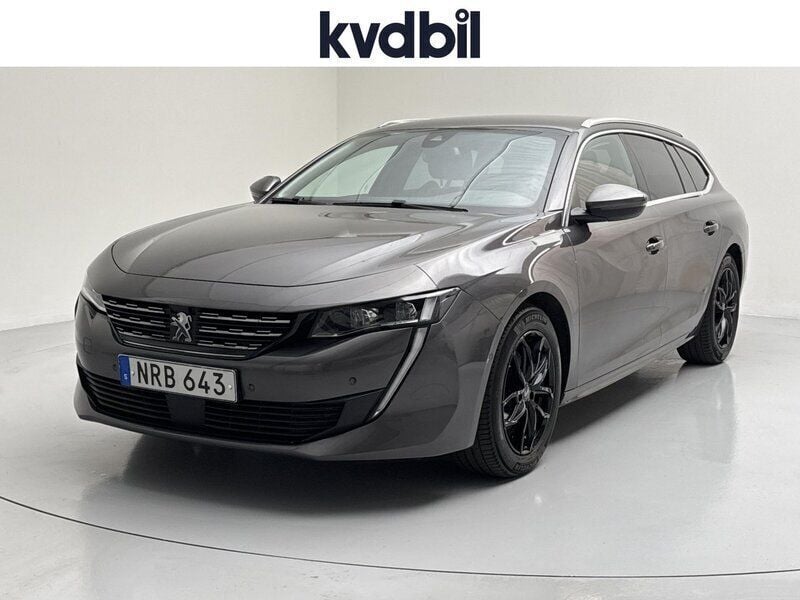 Grå (grå metallic) Begagnad 2021 Peugeot 508 Kombi | 204 800 kr (Superpris) - Bild 1/3