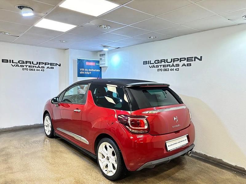Begagnad Citroën DS3 Cabriolet 92 HK (67 kW) 2013 Röd Cab
