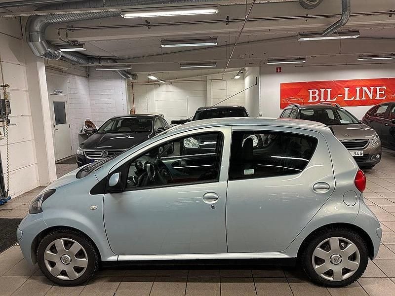 Begagnad Toyota Aygo 68 HK (50 kW) 2006 Blå Halvkombi