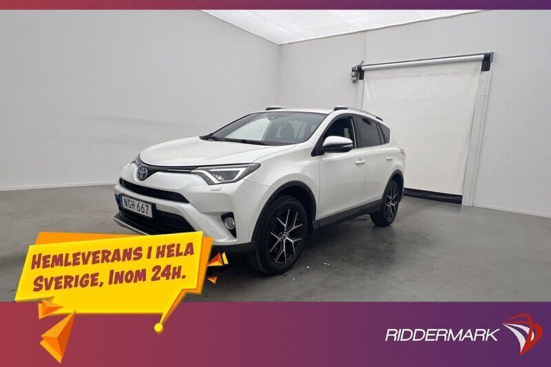 Vit Begagnad 2016 Toyota RAV4 Hybrid Active SUV | 218 900 kr (Marknadspris) - Bild 1/3
