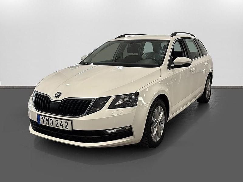 Begagnad Skoda Octavia 150 HK (110 kW) 2018 Vit Kombi