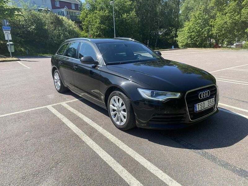 Svart Begagnad 2012 Audi A6 Proline Kombi | 115 000 kr (Marknadspris) - Bild 1/4