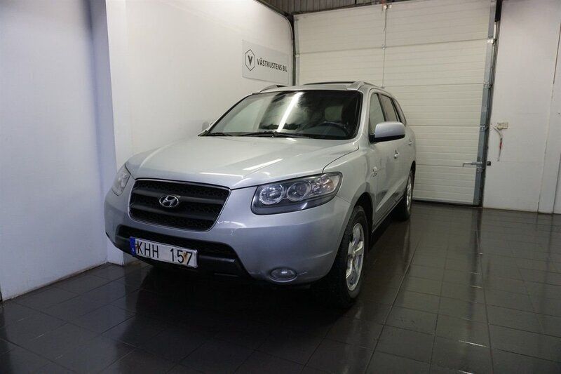 Silver Begagnad 2007 Hyundai Santa Fe SUV | 59 900 kr (Marknadspris) - Bild 1/4
