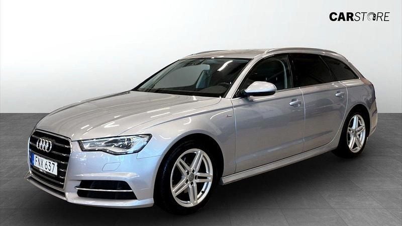 Silver Begagnad 2017 Audi A6 S-Line Kombi | 194 900 kr (Marknadspris) - Bild 1/4