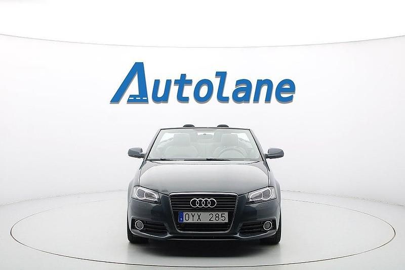 Begagnad Audi A3 Cabriolet S-Line 160 HK (117 kW) 2011 Grå Cab