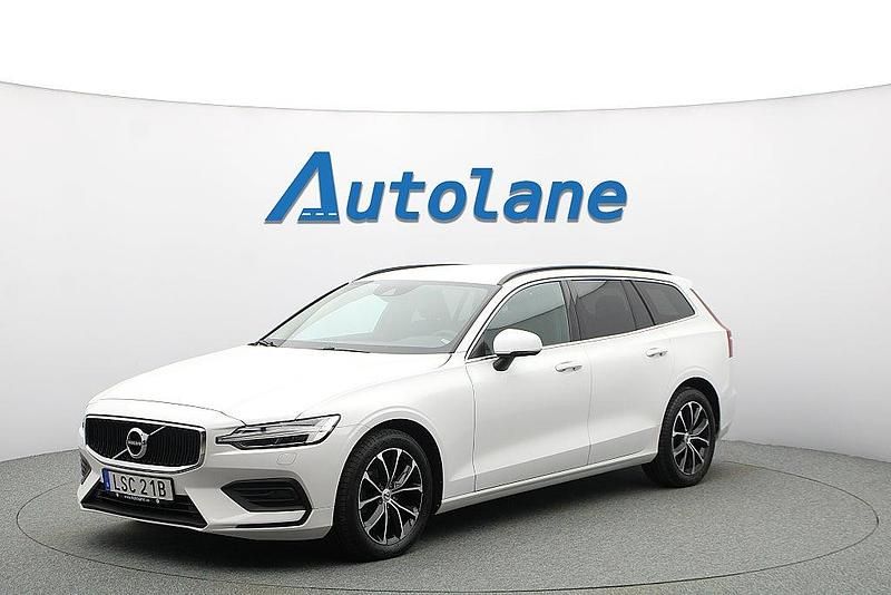 Begagnad Volvo V60 197 HK (144 kW) 2021 Vit Kombi