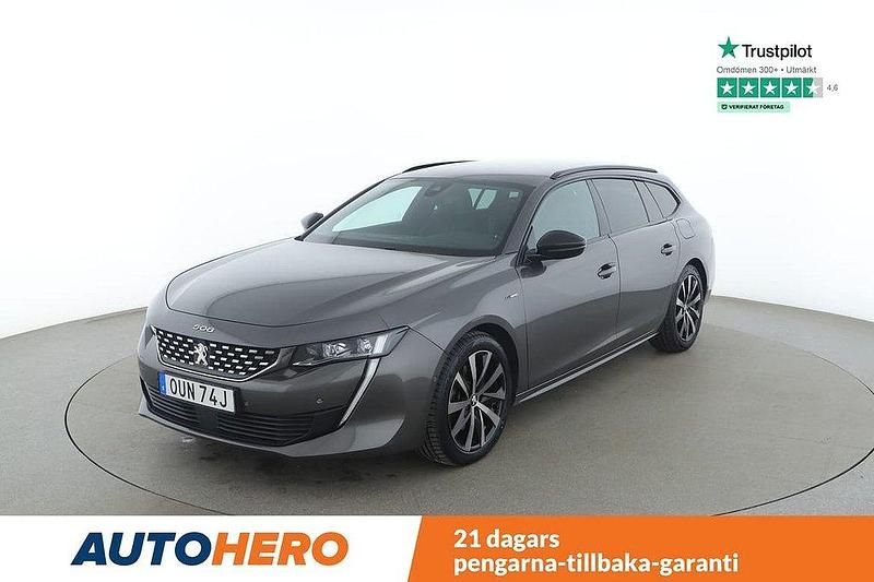 Grå Begagnad 2020 Peugeot 508 Kombi | 229 000 kr (Marknadspris) - Bild 1/4