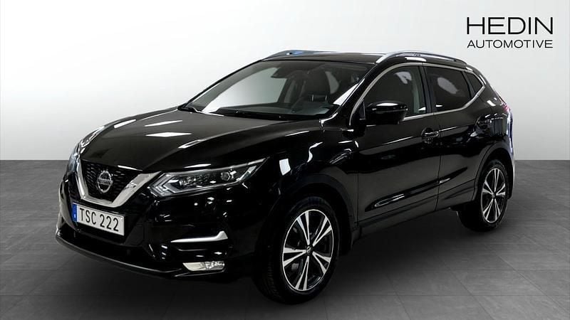 Svart Begagnad 2019 Nissan Qashqai Tekna SUV | 184 000 kr (Marknadspris) - Bild 1/4