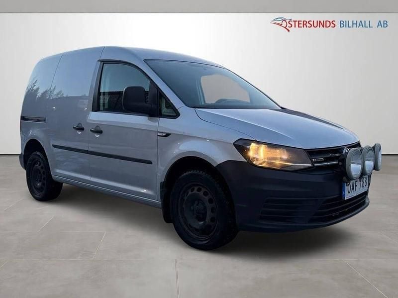 Begagnad VW Caddy 122 HK (89 kW) 2018 Silver Minibuss