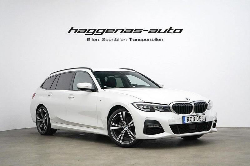 Vit Begagnad 2020 BMW 320 Shadowline Kombi | 349 000 kr (Marknadspris) - Bild 1/4