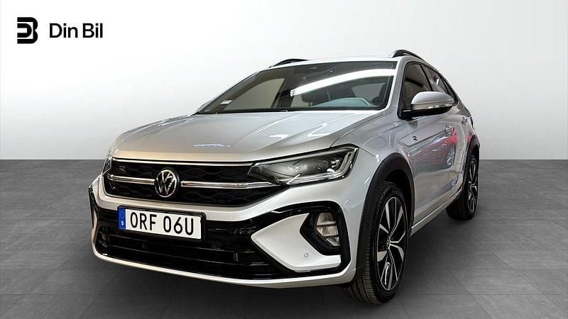 Silver Begagnad 2025 VW Taigo R-line SUV | 289 900 kr (Marknadspris) - Bild 1/4