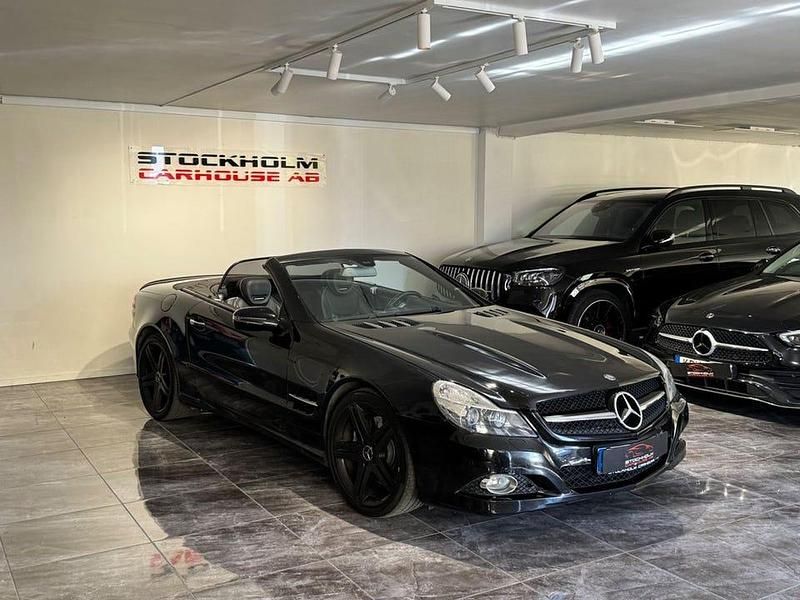 Begagnad Mercedes SL350 Sport 316 HK (232 kW) 2008 Svart Cab