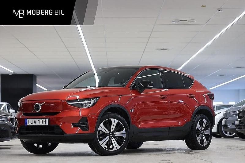 Begagnad Volvo C40 Single Motor 169 kW (231 HK) 2022 Röd SUV