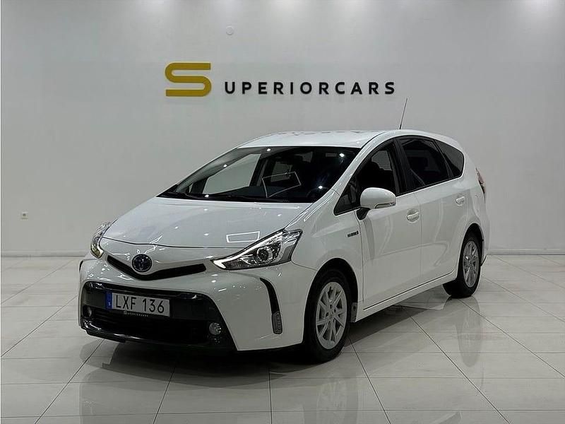 Vit Begagnad 2018 Toyota Prius+ Plus Minibuss | 239 900 kr - Bild 1/4