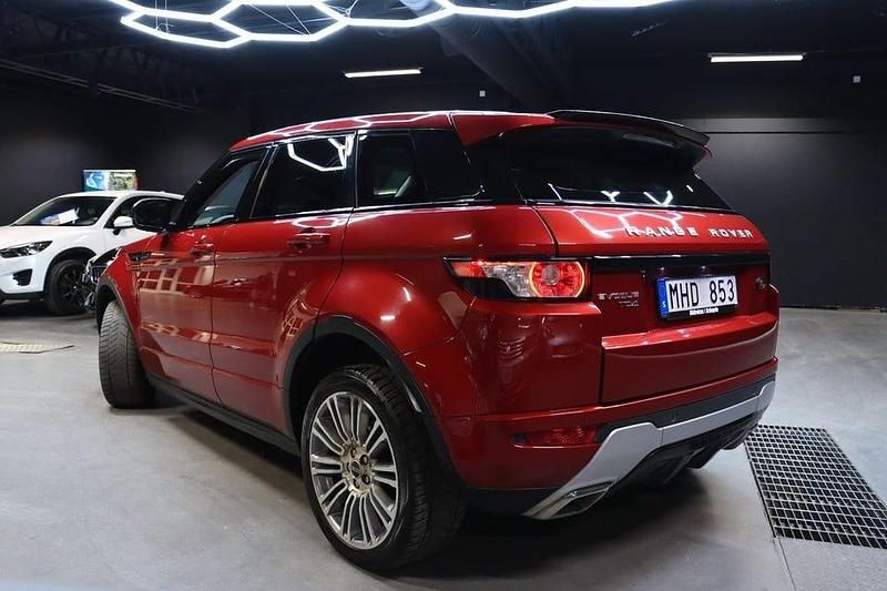 Begagnad Land Rover Range Rover evoque 150 HK (110 kW) 2012 Röd SUV