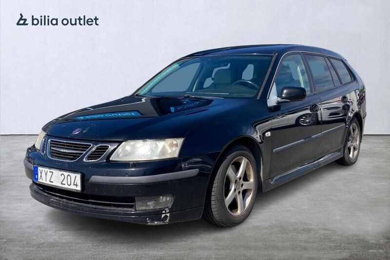 Svart Begagnad 2007 Saab 9-3 Kombi | 15 500 kr (Superpris) - Bild 1/3