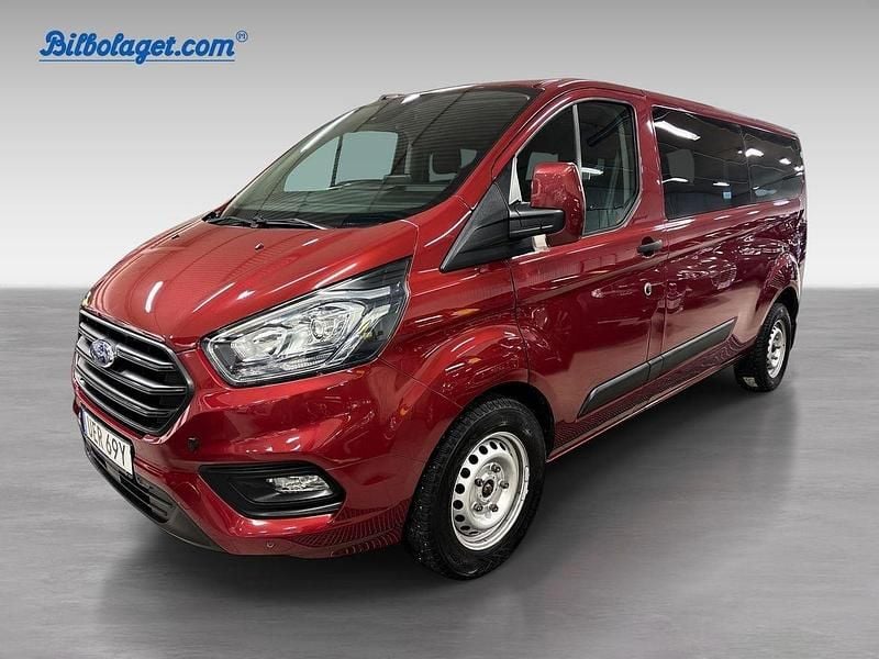 Röd Begagnad 2021 Ford Transit Custom Kombi | 344 000 kr (Lite dyr) - Bild 1/4