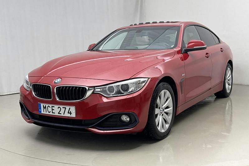 Röd Begagnad 2016 BMW 420 Gran Coupé Sport Line Sportkupé | 212 000 kr (Bra pris) - Bild 1/4