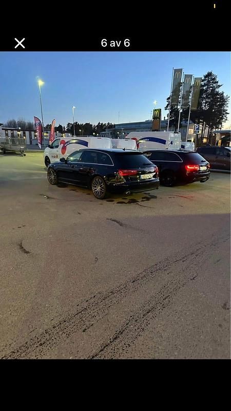 Begagnad Audi A6 204 HK (150 kW) 2014 Blanksvart Kombi