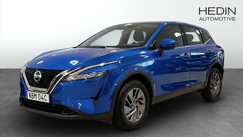 Blå (blue) Begagnad 2022 Nissan Qashqai Acenta SUV | 229 900 kr (Bra pris) - Bild 1/4