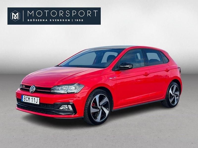 Röd Begagnad 2020 VW Polo Beats Halvkombi | 209 900 kr - Bild 1/3