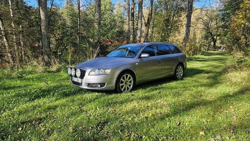 Silver Begagnad 2008 Audi A6 Kombi | 32 000 kr (Bra pris) - Bild 1/4