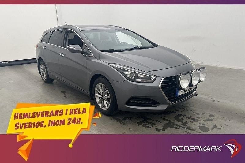 Silver Begagnad 2016 Hyundai i40 Kombi | 129 800 kr (Marknadspris) - Bild 1/3